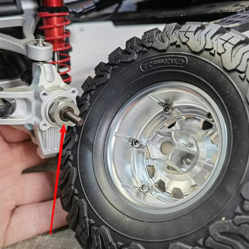 Ram 1500 Rc Hobby - محول محور العجلة المعزز لـ TRACTION
