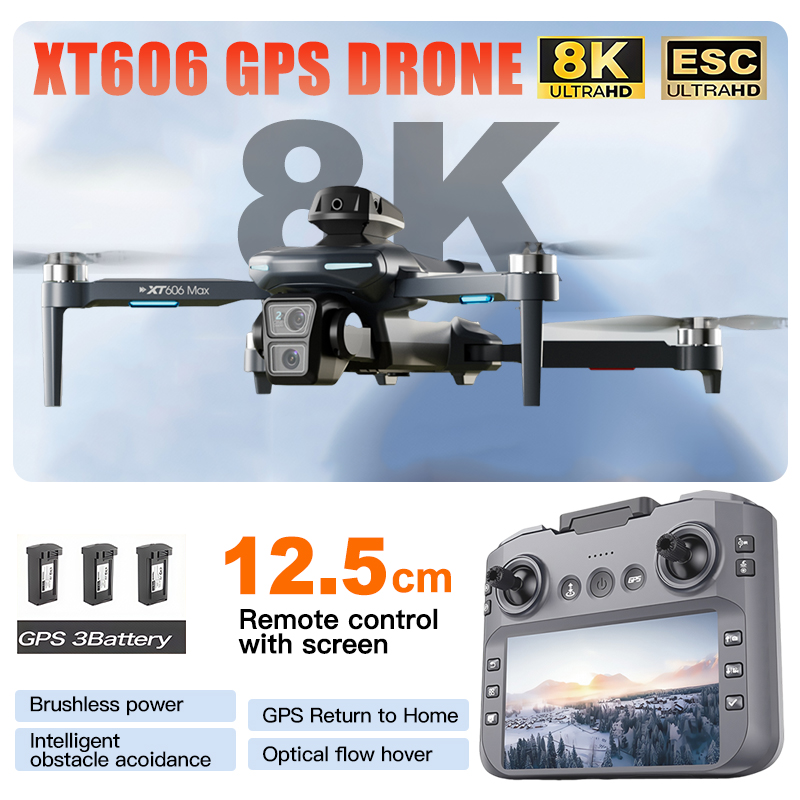 Rc Hobby China - طائرة بدون طيار XT606 MAX 3