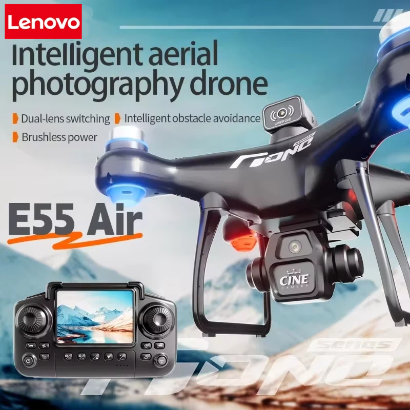 Lenovo E55 Drone Mini Dual Cam - مراجعة Rc Hobby China وسعره