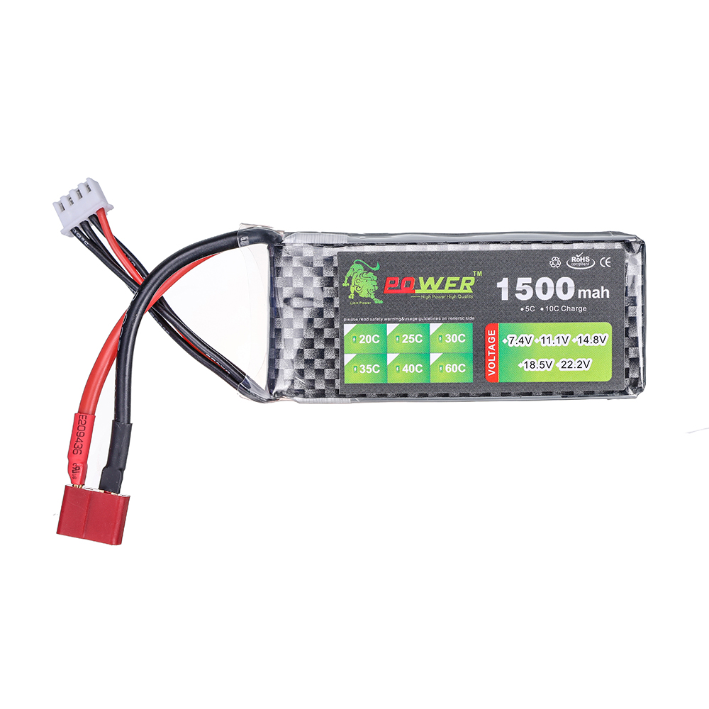 عالية الأداء 40C-60C 3S يبو بط - مراجعة Rc Hobby Model وسعره