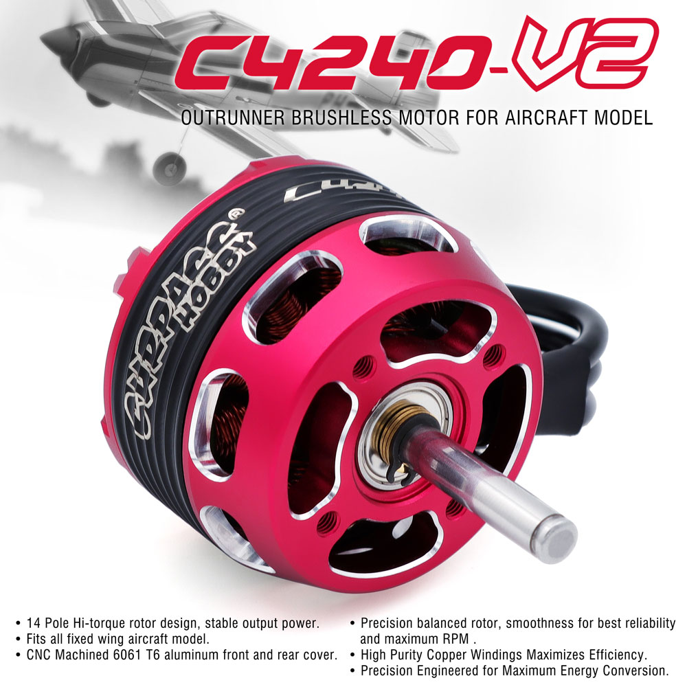 تجاوز هواية C4240 750KV/850KV  - مراجعة Rc Hobby Motor وسعره