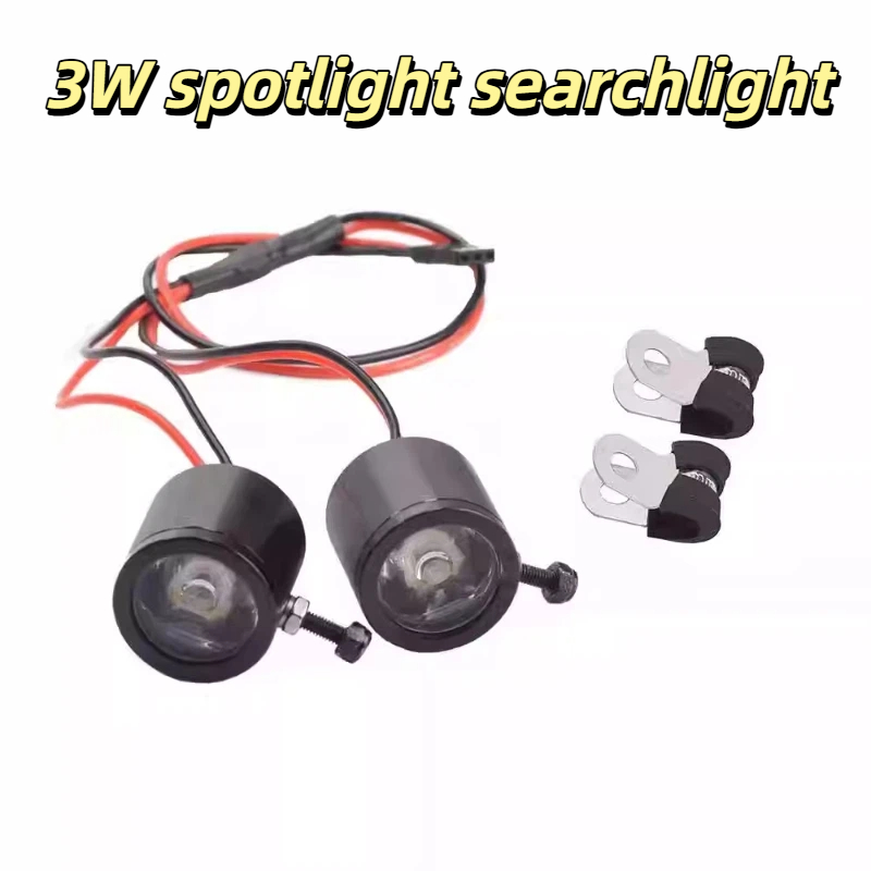 مصباح أمامي LED بقوة 3 واط للس - مراجعة Rc Hobby Model وسعره